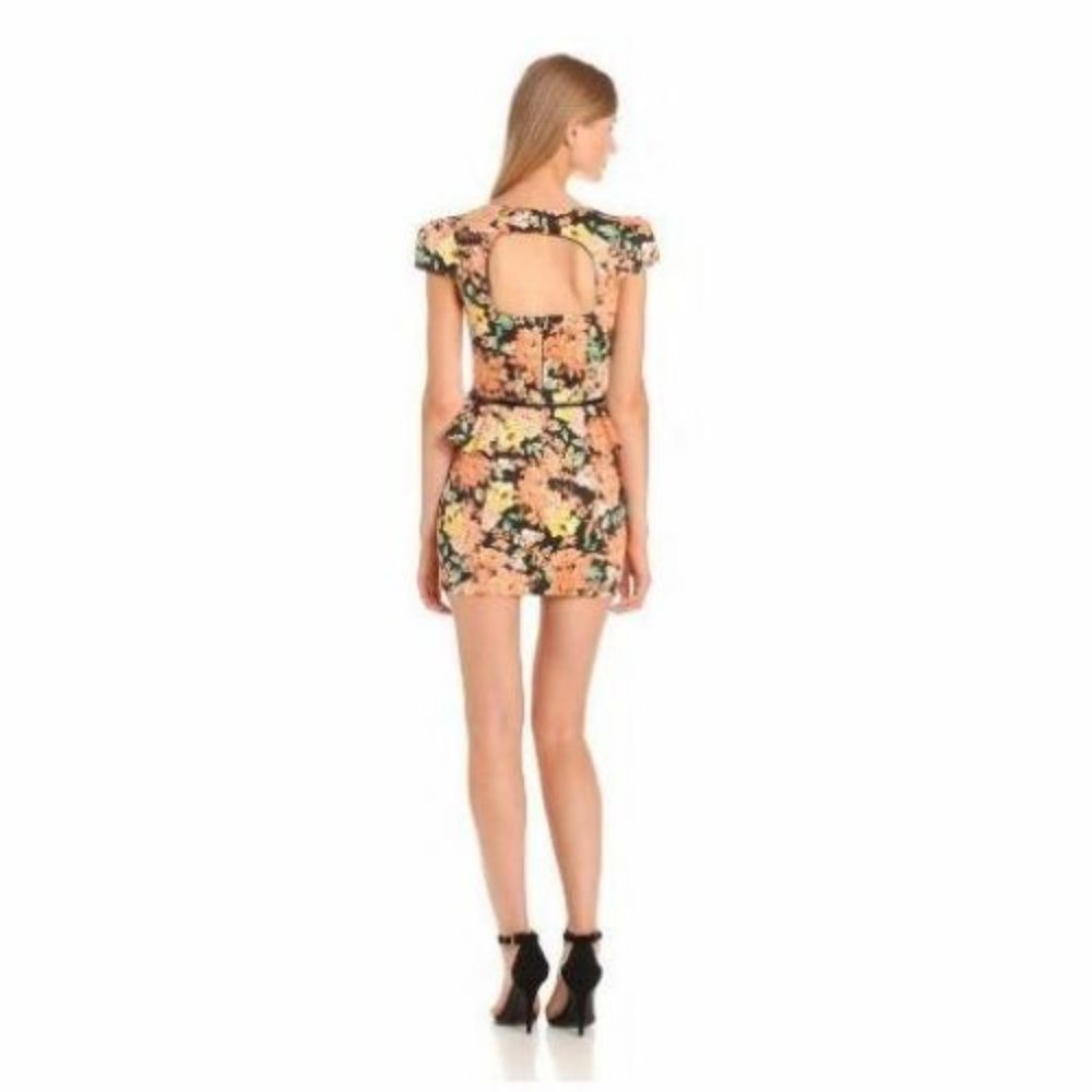 Anthropologie Bluejuice Cap Sleeve Cutout Dress